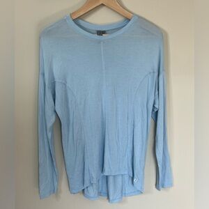 Sweaty Betty Lightweight Athletic Long Sleeve Top Size XS Light Blue